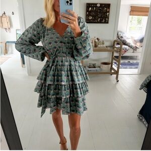 Marea Grace Ruffle Mini Dress